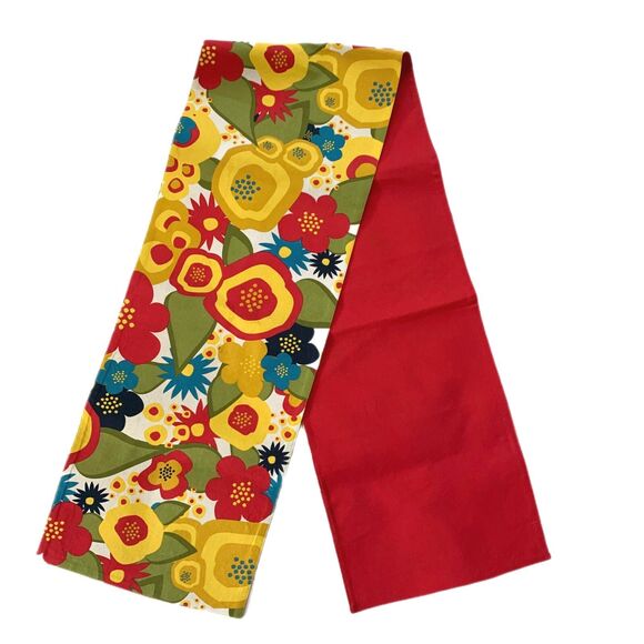 Mod Floral Table Runner 13x72 Colorful - Picture 1 of 3